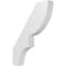 Ekena Millwork 3-in. W x 16-in. D x 22-in. H Ridgewood Architectural Grade PVC Knee Brace BRCP03X16X22RID - alternate 1